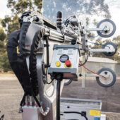 Outdoor Glazing Robot