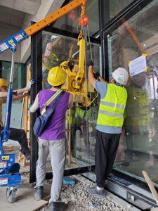Floor Crane Glass Lifter